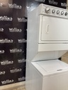 Whirlpool Used Electric Unit Stackable 220volts (30 AMP) 27x72 1/2” {3 prong} (white) 