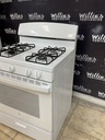 Ge Used Natural Gas Stove 30inches (White)