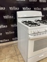 Ge Used Natural Gas Stove 30inches (White)
