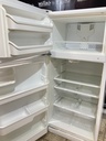 Frigidaire Used Refrigerator Top and Bottom 30x65 1/2” (White) 