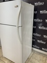 Frigidaire Used Refrigerator Top and Bottom 30x65 1/2” (White) 
