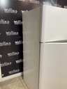 Frigidaire Used Refrigerator Top and Bottom 30x65 1/2” 