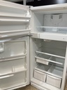 White Westinghouse Used Refrigerator Top and Bottom 30x65 1/2” (White) 