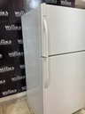 Kenmore Used Refrigerator Top and Bottom 33x65 1/2” (White) 