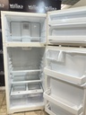 Ge Used Refrigerator Top and Bottom 28x66 1/2” (Bisque) 
