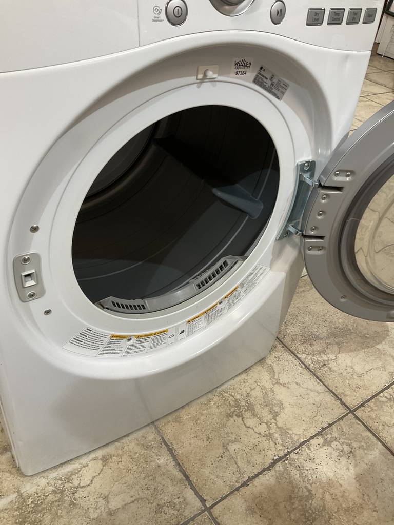 Lg Used Natural Gas Dryer 27inches (White) 