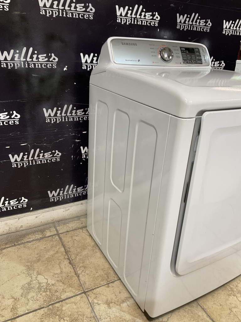 Samsung Used Electric Dryer 220volts (30 AMP) 27inches {3 prong} (White) 