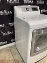 Lg Used Electric Dryer 220volts (30 AMP) 27inches {3 prong} (White)
