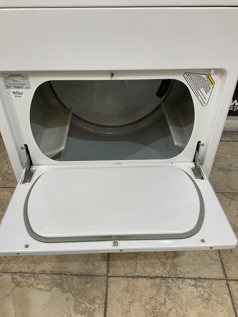 Whirlpool Used Electric Dryer 220volts (30 AMP) 29inches {no cord} (White) 