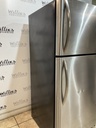 Frigidaire Used Refrigerator Top and Bottom 30x68 1/2” 