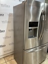 Ge Used Refrigerator French Door Counter Depth 36x69 1/2" (Stainless Steel) 