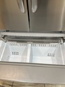 Ge Used Refrigerator French Door Counter Depth 36x69 1/2" (Stainless Steel) 
