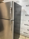 Frigidaire Used Refrigerator Top and Bottom 30x68 1/2” (Stainless Steel) 