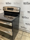 Ge Used Electric Stove 220volts (40/50 AMP) 30inches {4 prong} (Stainless Steel) 