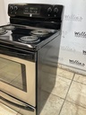 Kenmore Used Electric Stove 220volts (40/50 AMP) 30inches {4 prong} (Stainless Steel)