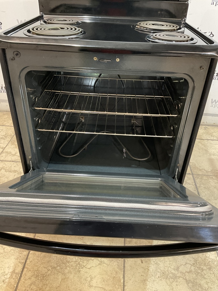 Kenmore Used Electric Stove 220volts (40/50 AMP) 30inches {4 prong} (Stainless Steel)