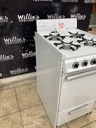 Hotpoint Used Natural Gas Stove 20inches (White) 