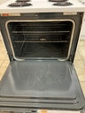 Whirlpool Used Electric Stove 220volts (40/50 AMP) 30inches {no cord} (White/ Black)