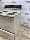 Hotpoint Used Electric Stove 220volts (40/50 AMP) 30inches {no cord} (Bisque/Black)