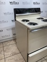 Hotpoint Used Electric Stove 220volts (40/50 AMP) 30inches {no cord} (Bisque/Black)