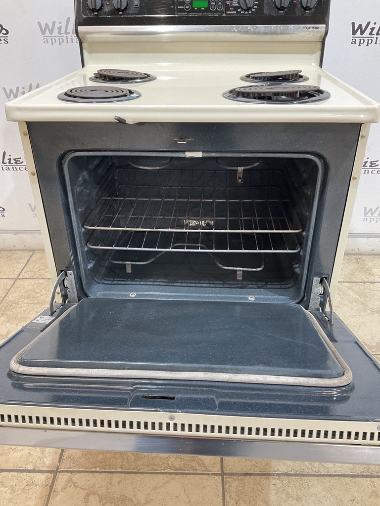 Hotpoint Used Electric Stove 220volts (40/50 AMP) 30inches {no cord} 