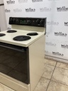 Hotpoint Used Electric Stove 220volts (40/50 AMP) 30inches {no cord} (Bisque/Black)