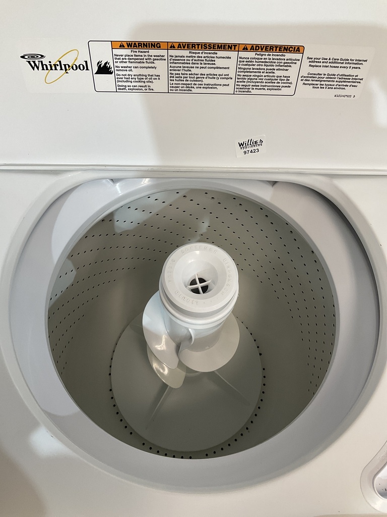 Whirlpool Used Washer Top-load 27inches (White) 