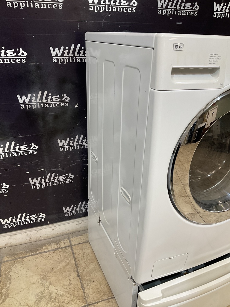 Lg Used Washer Front-load 27inches (White) 