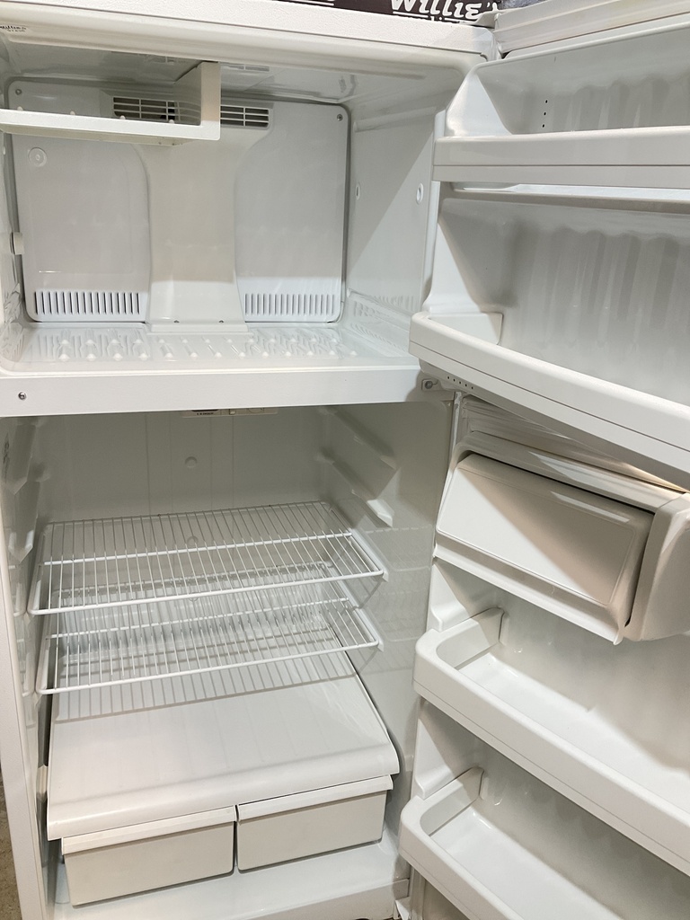 Hotpoint Used Refrigerator Top and Bottom of 28x61 1/2” (White) 