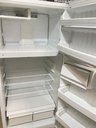 Hotpoint Used Refrigerator Top and Bottom of 28x61 1/2” (White) 