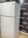 Ge Used Refrigerator Top and Bottom 28x64 (White)