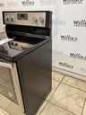 Whirlpool Used Electric Stove 220volts (40/50 AMP) 30inches {3 prong} (Stainless Steel)