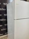 Frigidaire Used Refrigerator Top and Bottom 30x65 1/2” (White) 