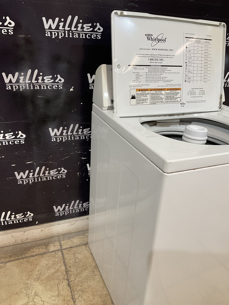 Whirlpool Used Washer Top-load 27inches (White) 