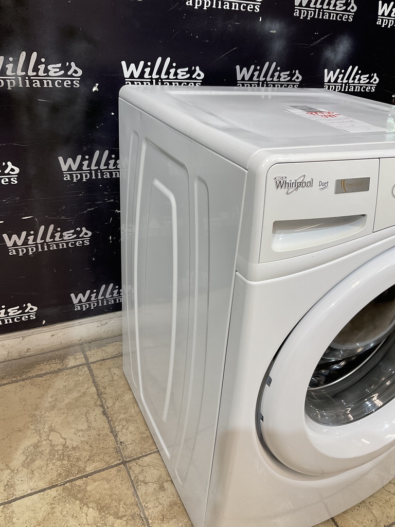Whirlpool Used Washer Front-load 27inches (White) 