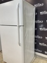 Frigidaire Used Refrigerator Top and Bottom 30x65 1/2” (White) 