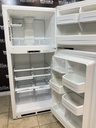 Ge Used Refrigerator Top and Bottom 30x66 1/2” (White)