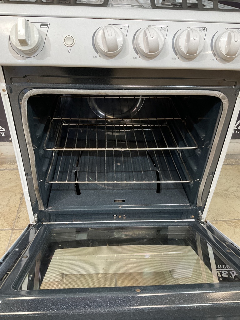 Summit Used Natural Gas Stove 24inches (White) 