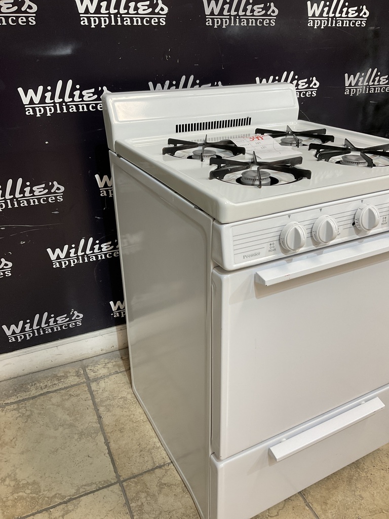 Premier Used Natural Gas Stove 24inches (White) 