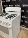 Ge Used Natural Gas Stove 30inches (White) 