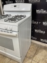 Ge Used Natural Gas Stove 30inches (White)