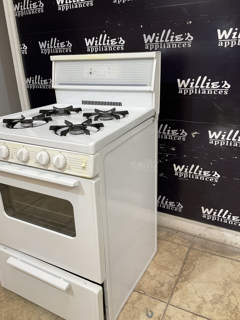 Premier Used Natural Gas Stove 24inches (White) 