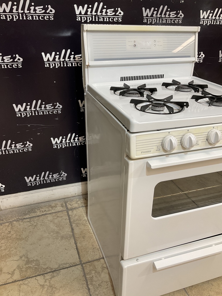 Premier Used Natural Gas Stove 24inches (White) 