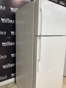 Ge Used Refrigerator Top and Bottom 28x67 
