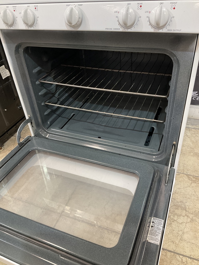 Ge Used Natural Gas Stove 30inches (White) 