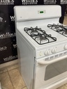 Ge Used Natural Gas Stove 30inches (White) 