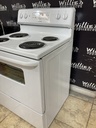 Hotpoint Used Electric Stove 220volts(40/50 AMP) 30inches {no cord} (White) 