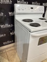Hotpoint Used Electric Stove 220volts(40/50 AMP) 30inches {no cord} (White) 