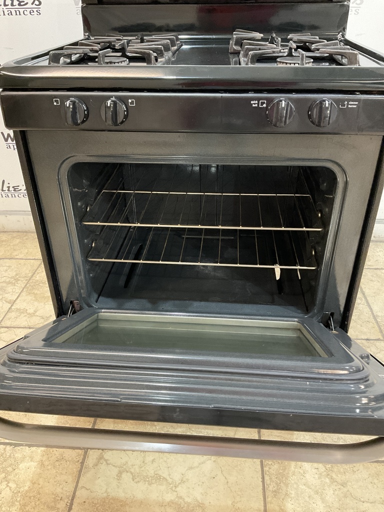 Frigidaire Used Natural Gas Stove 30inches (Stainless Steel) 