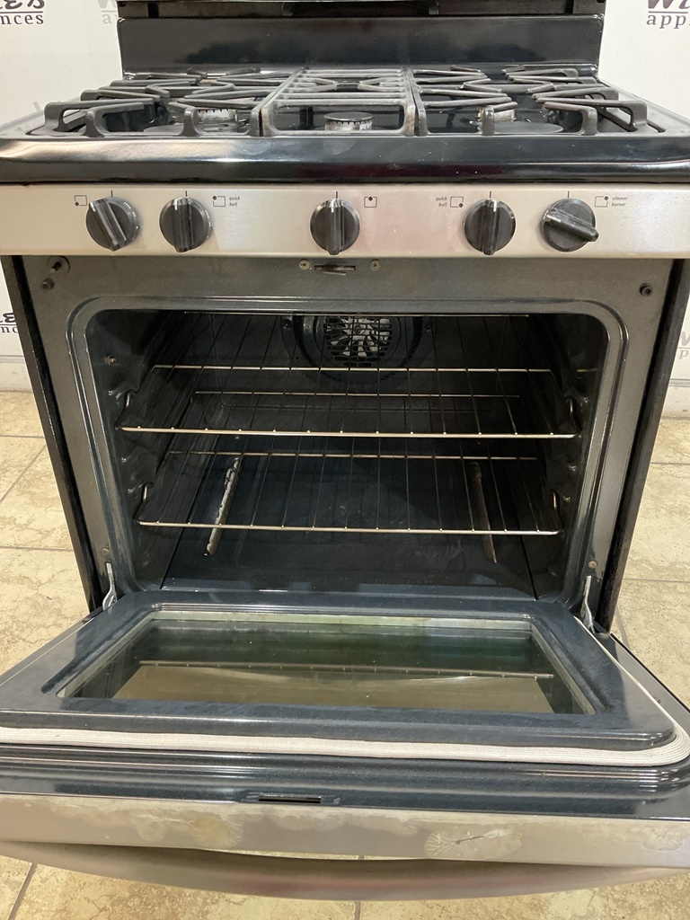 Frigidaire Used Natural Gas Stove 30inches (Stainless Steel) 